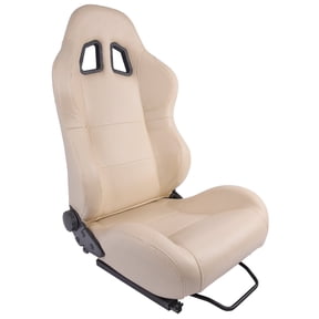 JEGS GS-1 High Back Sport Seat Driver or Passenger Side Light Beige