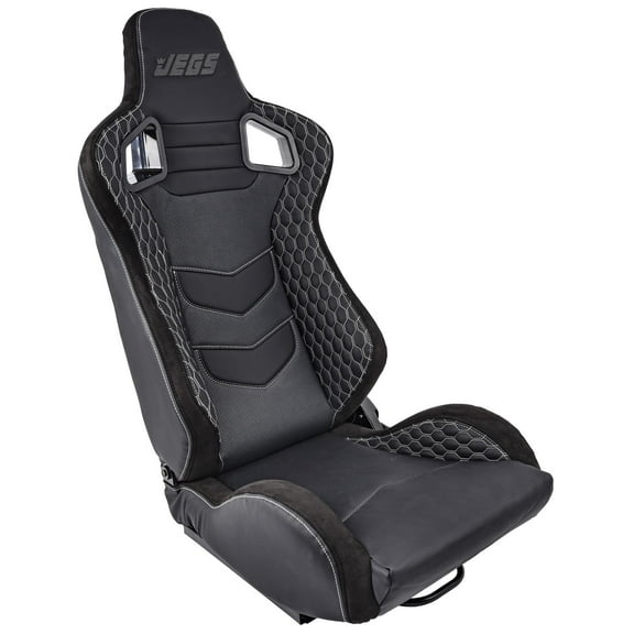 JEGS 70294-L High Back Sport Seat Fitment: Universal Side: Left/Driver Weight: 3