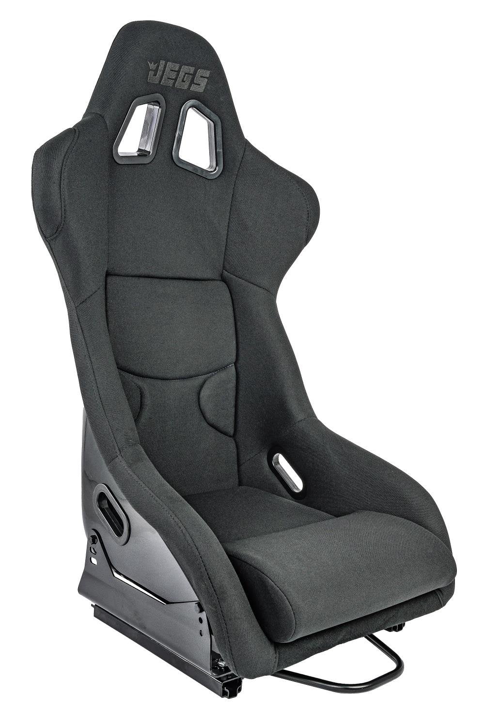 JEGS 70298 High Back Competition Seat Fixed Back Fitment Universal