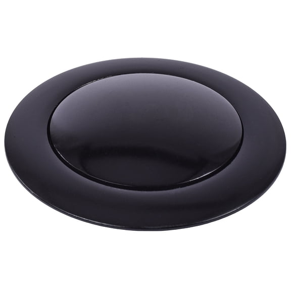 JEGS Black Billet Aluminum Horn Button [3 1/4 in. Inside Diameter]