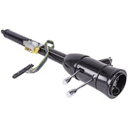 JEGS Universal Floor Shift Tilt Keyed Steering Column, Black, 2 in. Diameter, 30 in. Length