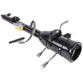 JEGS Column Shift Keyed Steering Column with Tilt, 2 in. Diameter, 30 in. Length, Black