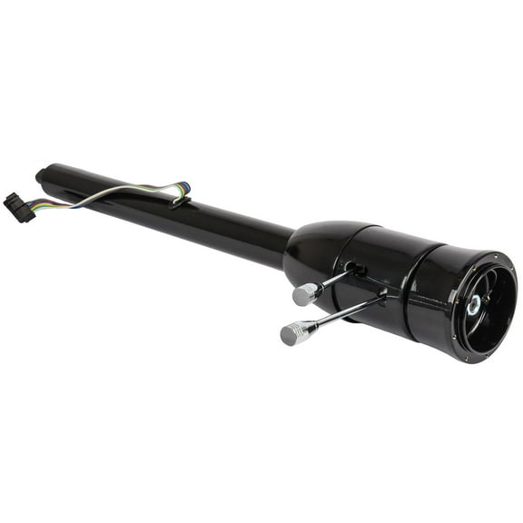 JEGS 70461 Floor Shift Steering Column 5-Position Tilt 28 in. Length 2 in. Dia.