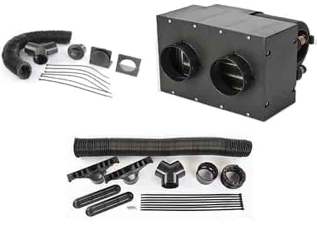 JEGS 70601K Auxiliary Heater and Duct Kit 28 000 btu Includes Dual