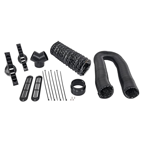JEGS 70605 Defroster Kit Includes: (1 ft.) 3 in. Flex Hose (1) 3 in. to 2.5 in.