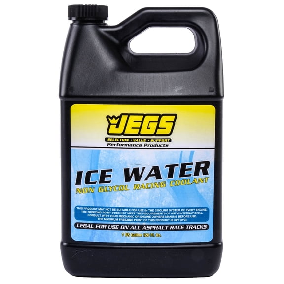 JEGS Ice Water Racing Coolant [1 Gallon, Non-Glycol]