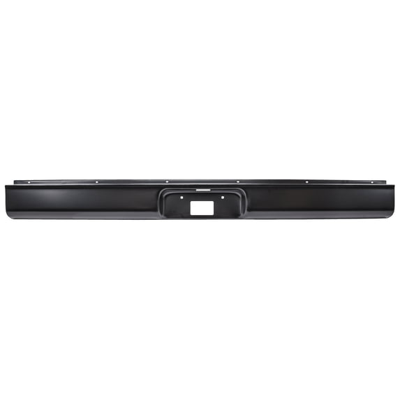 JEGS Rear Roll Pan with License Plate Bucket for 1973-1987 GM C10/C15/C1500 Trucks