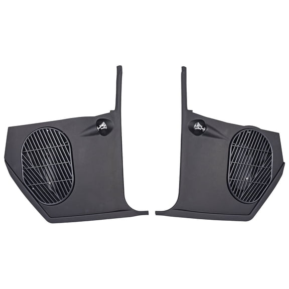 JEGS Interior Kick Panels Fits Select 1967 Chevrolet, Buick, Oldsmobile, Pontiac Models [Without A/C]