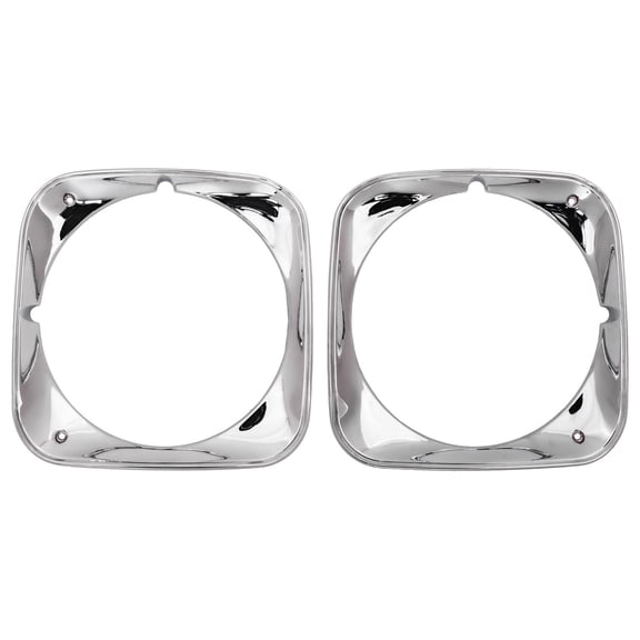 JEGS 79629 Headlight Bezels for 1971 Chevy Chevelle Factory-Style Fit