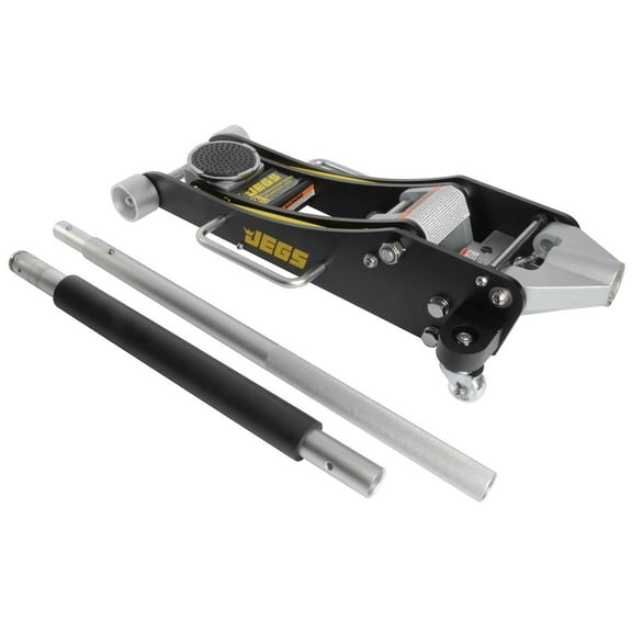 JEGS 80006 4000lb Low-Profile Aluminum Floor Jack Garage Car Truck