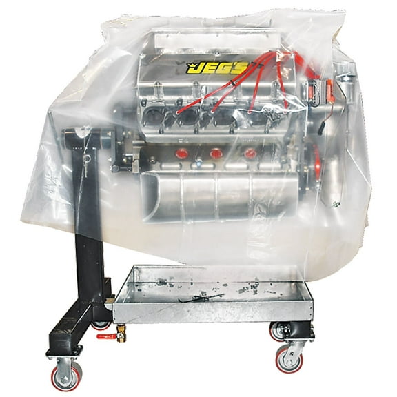 JEGS 80039 Engine Storage Bag 48 L x 35 W x 34 H 4-Mil Also Fits Most Transmissi