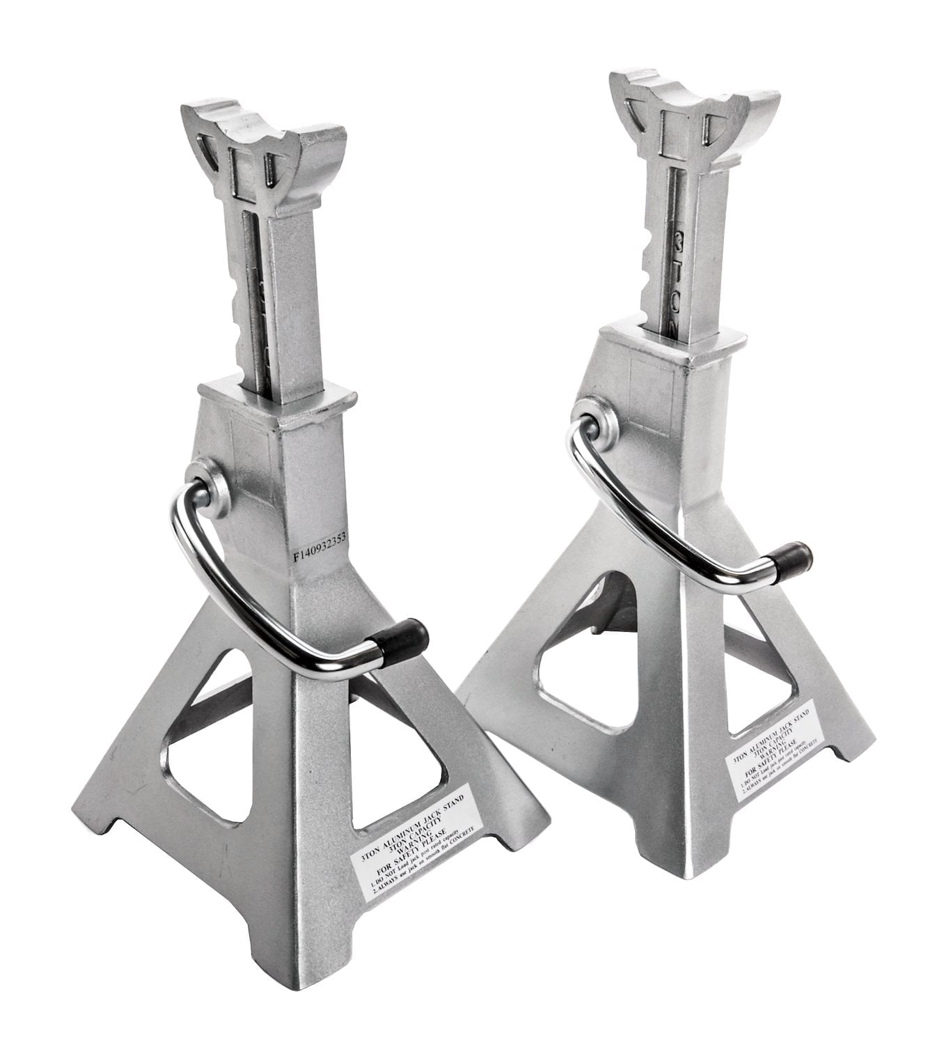 JEGS Aluminum Jack Stands [3-Ton Capacity]