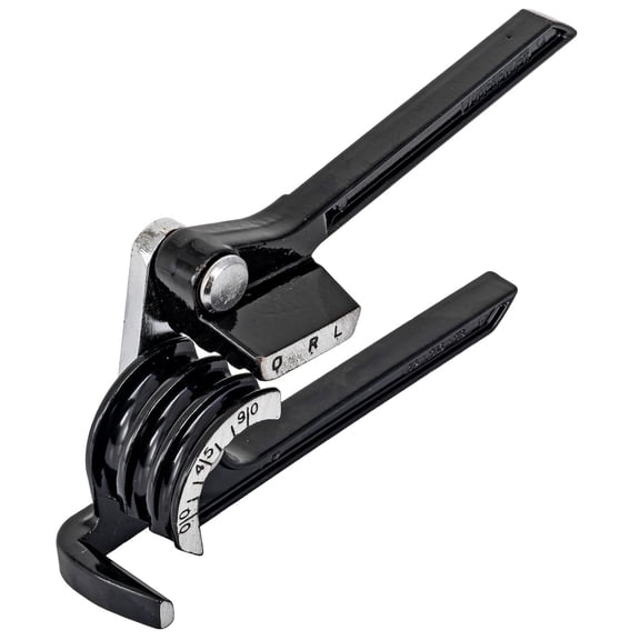 JEGS 80086 Pro-Style Small Tubing Bender Up to 90 degree Angles Bends 1/4 in 5/1