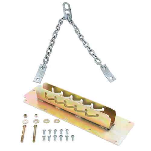 JEGS 80093K GM LS Engine Lift Plate Kit Includes: GM LS Engine Lift Plate (555-8