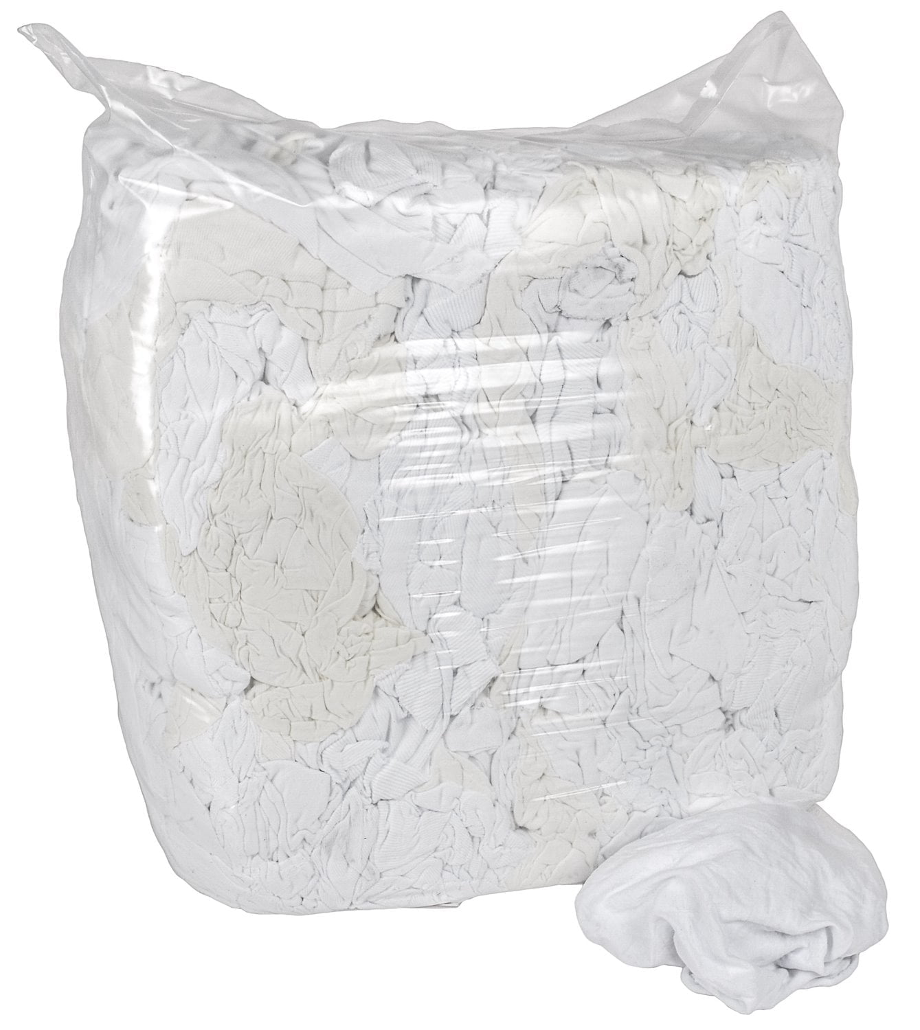 Purchase Rag JEGS 80183 General Use Shop Rags 25 lb. Bag Clean White Cotton Various ...