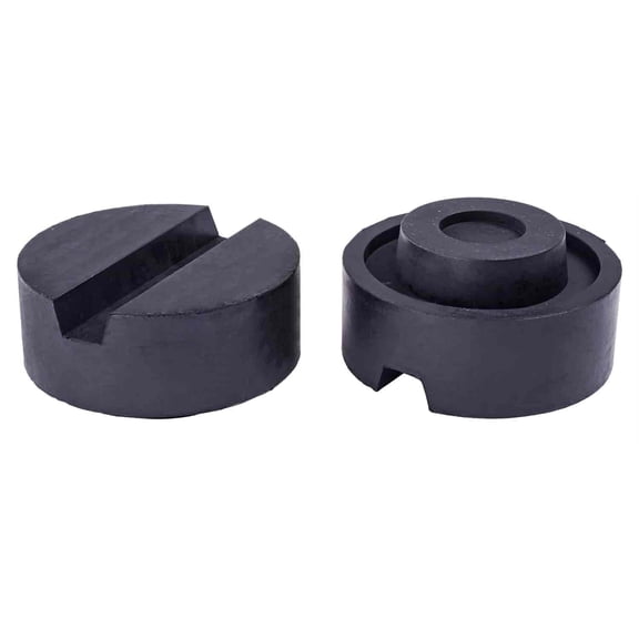 JEGS 80197 Slotted Jack Pads Fits Around Pinch Welds with No Damage For Jacks wi