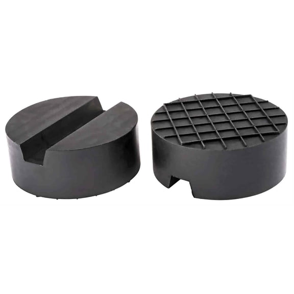 JEGS 80198 Slotted Jack Pads Fits Around Pinch Welds with No Damage For Jacks wi