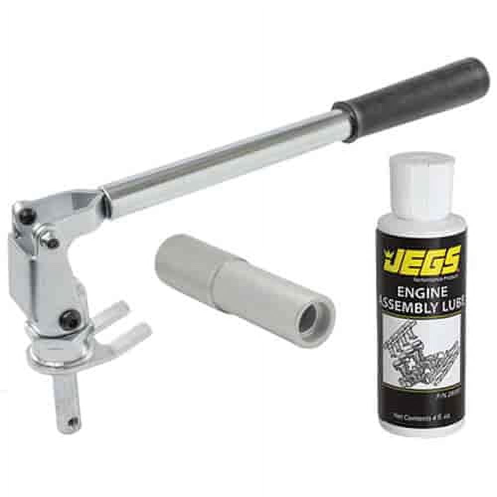 JEGS 80521K Valve Spring Compressor Tool Kit Stud Mount For 3/8 in. & 7