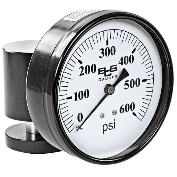 JEGS 80538 Valve Spring Pressure Tester 0-600 psi Fits 0.5625 I.D. to 1.700 O.D.