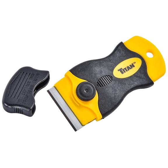 JEGS 80603 Razor Scraper with Safety Cap Yellow & Black Includes (1) Single Edge
