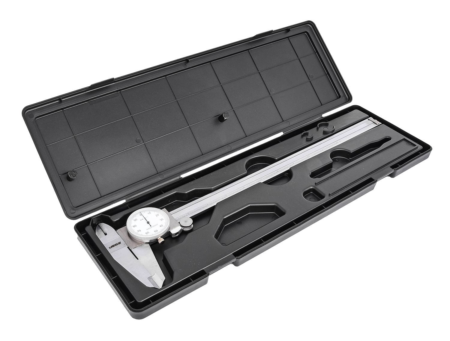JEGS Dial Caliper with Case [0-12 in. Range]