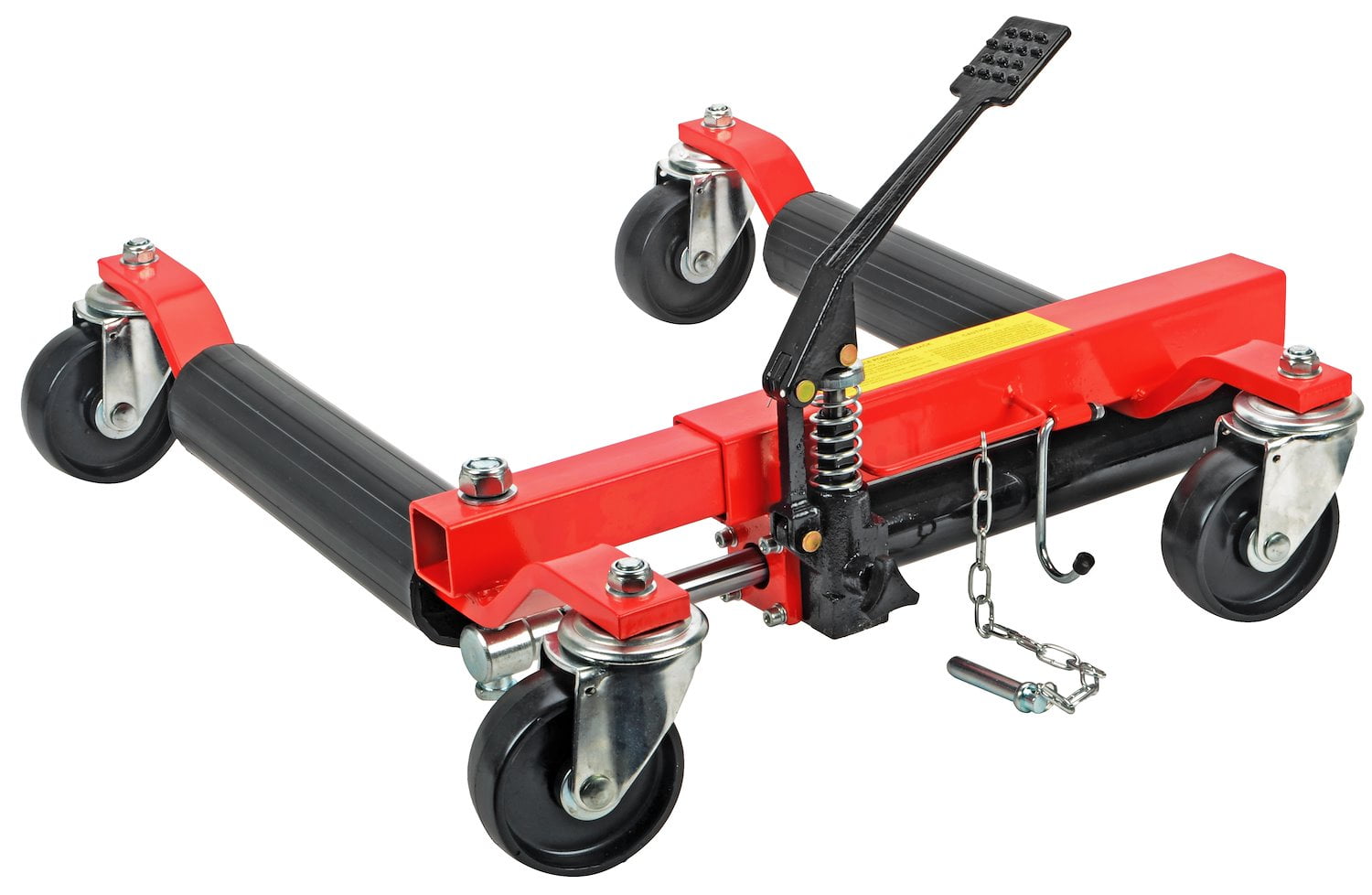 JEGS 81100 Hydraulic Vehicle Wheel Dolly Height 7.300 in. Length 23.