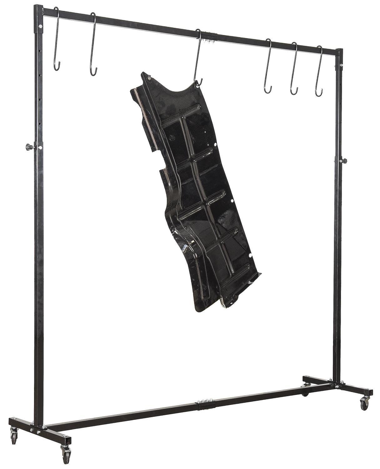 JEGS Portable Paint Spraying Rack, Adjustable Frame Extends 5 ft to 8 ...