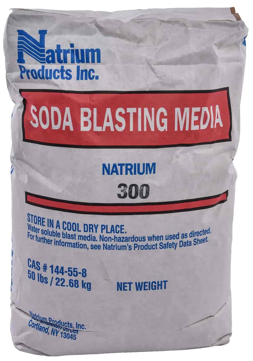 JEGS 81306 Blasting Abrasive Soda Blast Media 50 lb. Bag