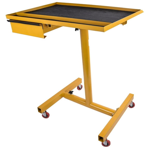 JEGS Rolling Work Table with Drawer [200 lb. Capacity]