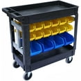 thumbnail image 1 of JEGS 81436 Heavy-Duty Utility Cart w/ Bins 500 lb. Capacity 34 1/2 in. L x 16 1/, 1 of 7