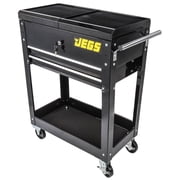 JEGS 2-Drawer Heavy-Duty Tool Box Cart 220 lb. Capacity