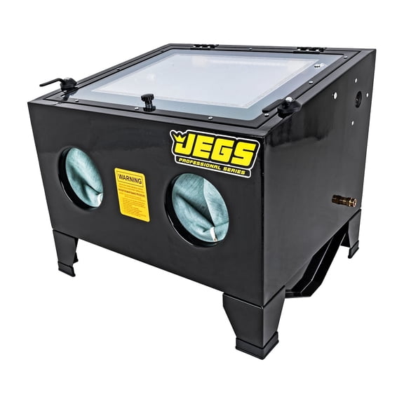 JEGS 81502 Bench Top Sandblast Cabinet 15-25 cfm at 40-120 psi