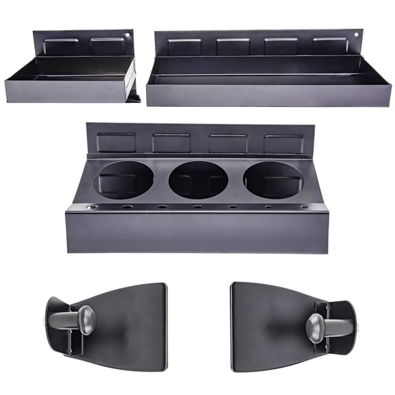 JEGS Magnetic Tool Box Tray Set, 4-Piece