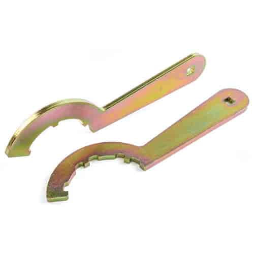 JEGS 81800 Steel Spanner Wrench Set Includes: (1) Small ID Spanner (1) Large ID