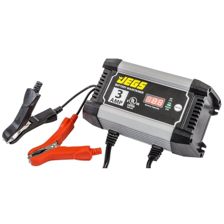 JEGS 81954 3 Amps 6-12V Smart Battery Charger