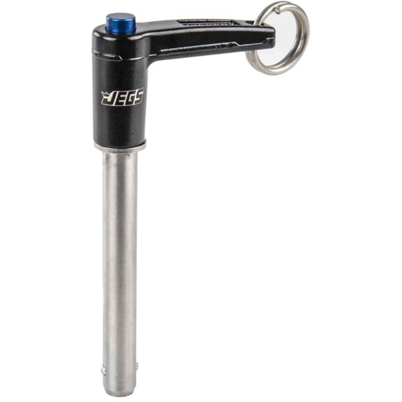 JEGS 82016 Push Button Quick Release Pin Shaft Size: 3/8 in. dia. Shaft length 2