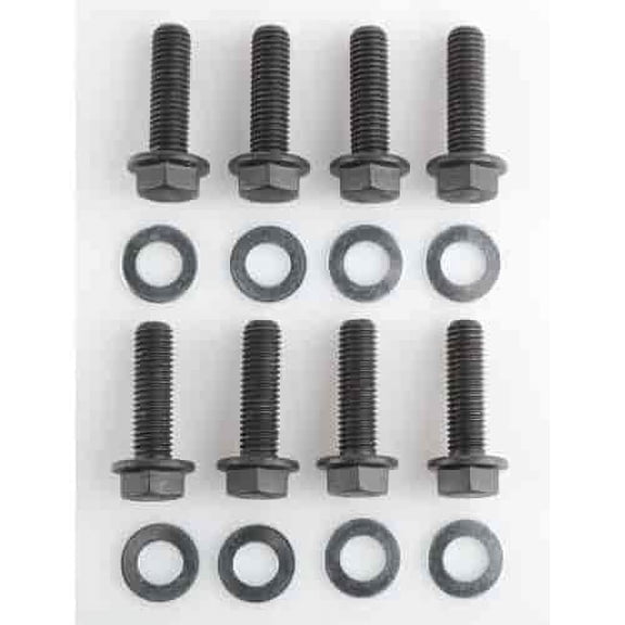 JEGS High-Strength Bellhousing Bolts Fits GM LS Engines [M10 x 1.5 w/6-Point Head]