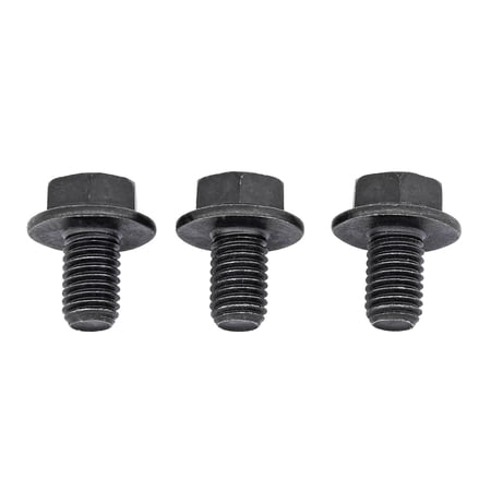 JEGS Torque Converter Bolts For GM TH200, 700R4, 4L60, 4L60E & 4L80E, M10-1.5 x 15 [Set of 3]