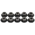 JEGS 82855 Metric Hex Flange Nuts 61.00 mm 16 mm Loose Washer OD 10 mm