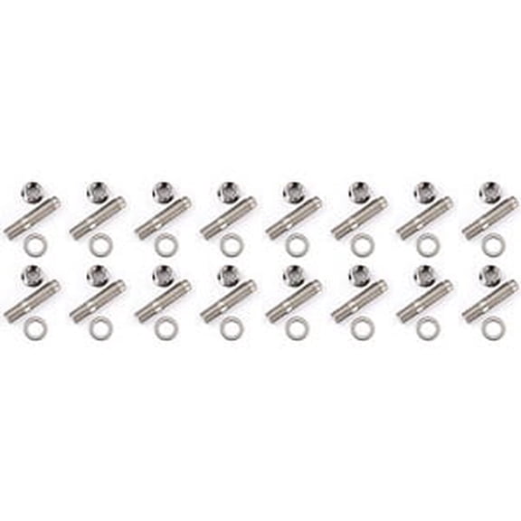 JEGS Header Stud Kit Fits Big Block Chevy & Other Engines w/ 3/8" Header Studs