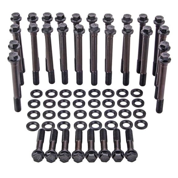 JEGS High-Strength Head Bolt Kit for Big Block Chevy396-454 [6-Point Hex Head]