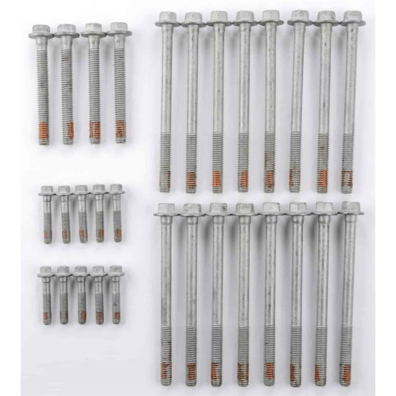 JEGS 83440 Cylinder Head Bolt Kit 1997-2003 GM LS Engines built up to December 2