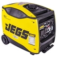 thumbnail image 1 of JEGS 4500 Watt SUPER QUIET Premium Portable Inverter Generator with Electric Start & Sine Wave Technology, 1 of 7