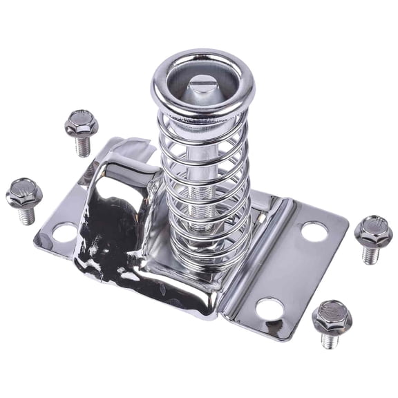 JEGS Hood Safety Catch Kit for 1967-1981 Camaro, 1969 Chevrolet Chevelle/El Camino [Chrome]