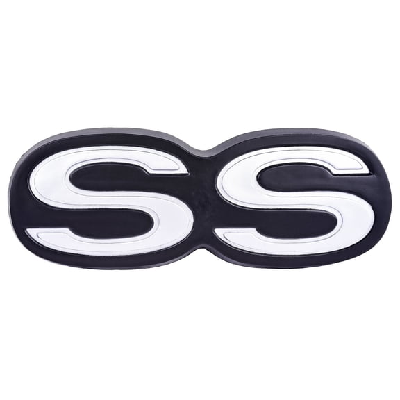 JEGS SS Rear Bumper Emblem for 1971-1972 Chevrolet Chevelle SS