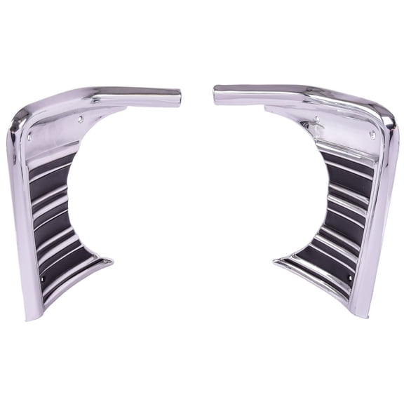 JEGS 90660 Grille Extensions 1967 Chevy Chevelle El Camino Non-SS Models OEM-Sty