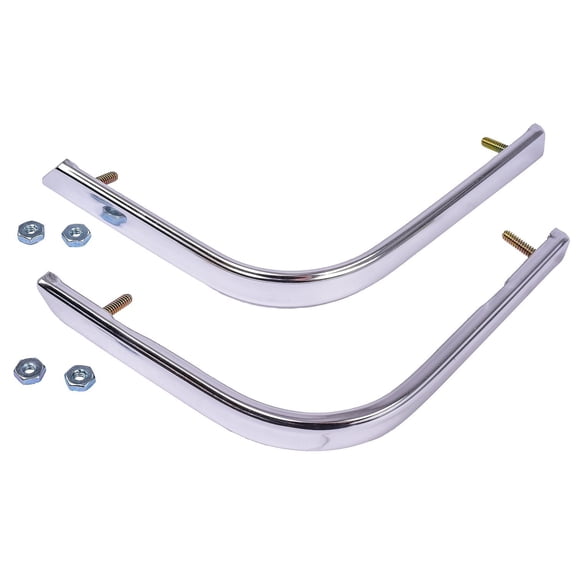 JEGS 90664 Grille Extension Moldings 1969 Chevy Chevelle El Camino OEM-Style Rep