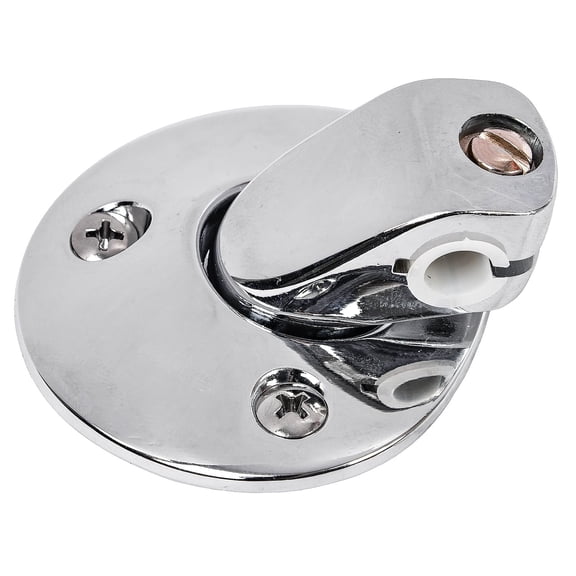 JEGS Sun Visor Bracket Fits Select 1964-1973 GM Non-Convertible Models [Chrome]