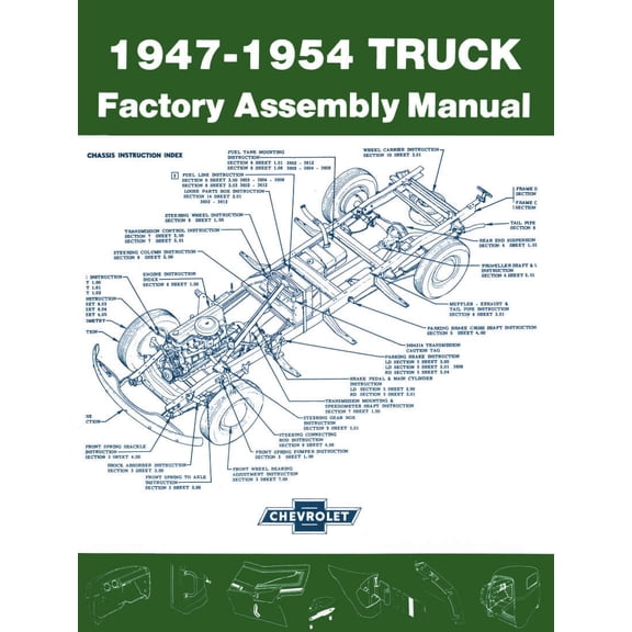 JEGS Assembly Manual for 1947-1954 Chevrolet Trucks
