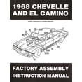 thumbnail image 1 of JEGS Factory Assembly Instruction Manual for 1968 Chevrolet Chevelle and El Camino, 1 of 1